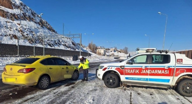 188 araç trafikten men edildi