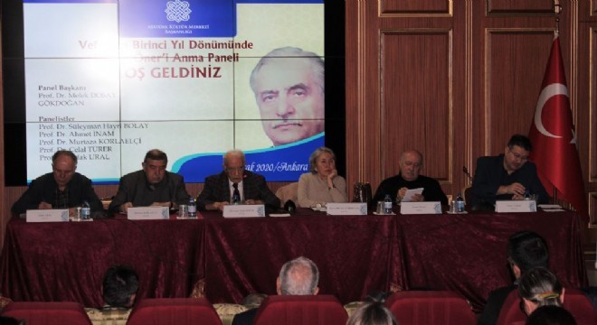 AYK Erzurumlu Bilim adamı Öner’i panelle andı