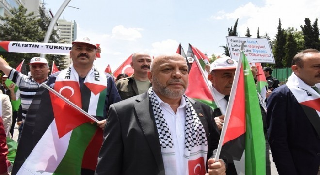 Arslan: “Filistinlilerin yaşam hakkı gasp ediliyor”