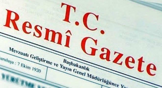 Atama kararları Resmi Gazete'de yayımlandı