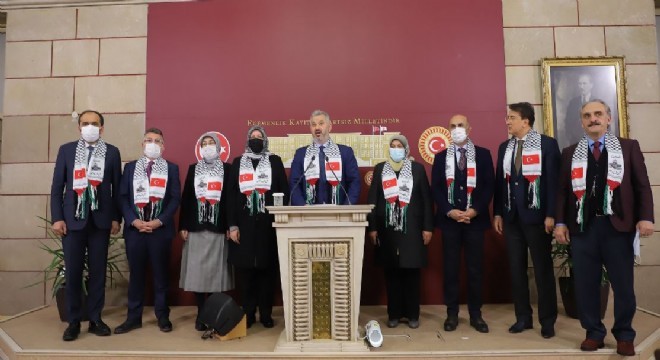 Aydemir’den İsrail zulmünü protesto