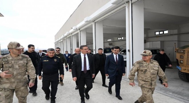 Baruş, Karayazı'da incelemelerde bulundu