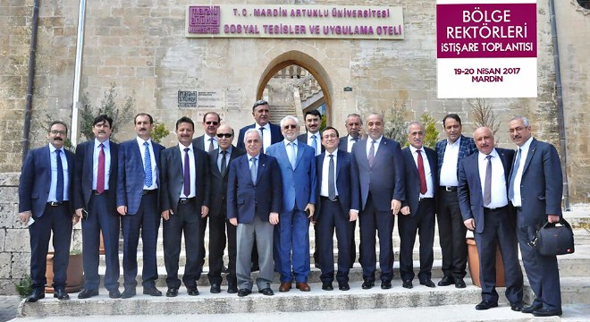Bölge Üniversiteleri Rektörleri Mardin’de Bir Araya Geldi