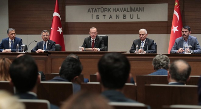 Cumhurbaşkanı Erdoğan dan deprem ile ilgili açıklama