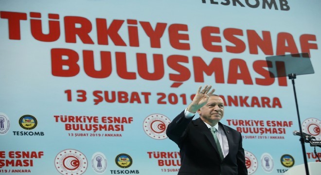 Cumhurbaşkanı Erdoğan esnafa seslendi
