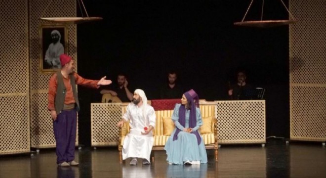 EBB şehir tiyatrosu ‘Evhami’yi sahneledi