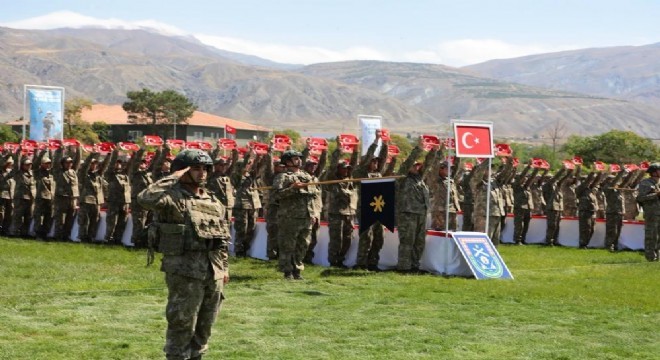 Erzincan da 59. Tugay da yemin töreni