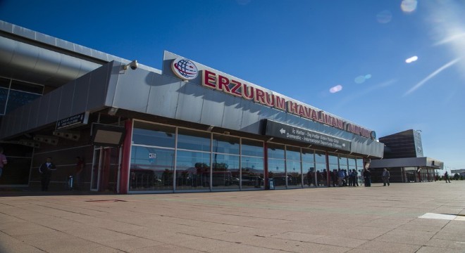Erzurum Havalimanı 136 bin yolcu ağırladı