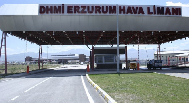 Erzurum Havalimanı verileri açıklandı