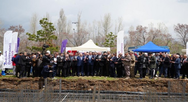 Erzurum Milli Teknoloji Atölyesi nin temeli atıldı