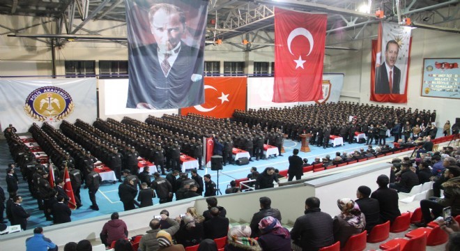 Erzurum POMEM’den 498 bekçi mezun oldu