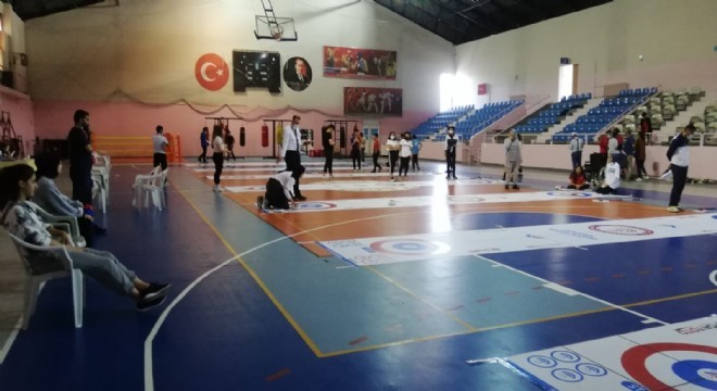 Erzurum da Curling müsabakaları başladı