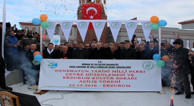 Erzurum da tarihi açılış