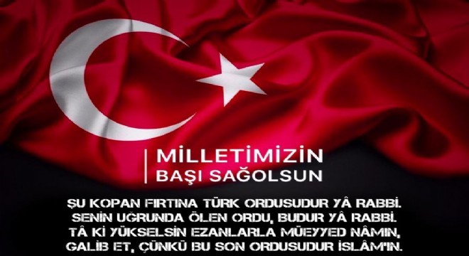 Erzurumspor:  Milletimizin başı sağ olsun 