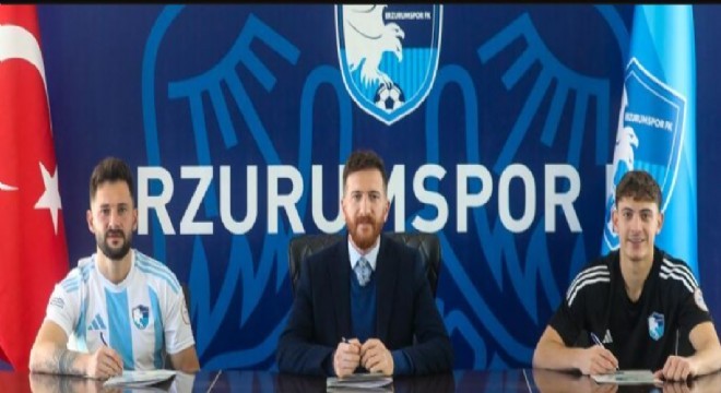 Erzurumspor’dan 2 transfer