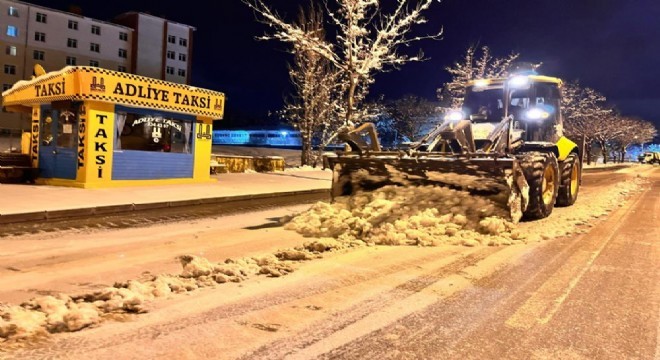 Erzurum’da 164 Mahalle yolu kapalı