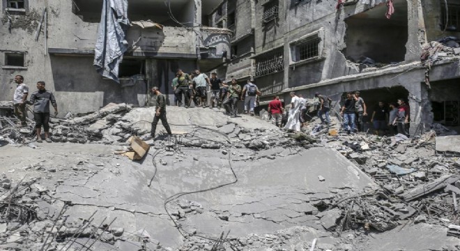 Gazze’de can kaybı 56 bin 156'ya ulaştı