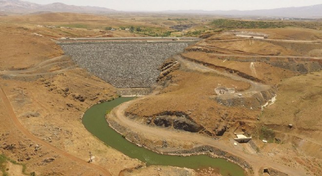 Hınıs Başköy Barajında yüzde 94’lük gerçekleşme