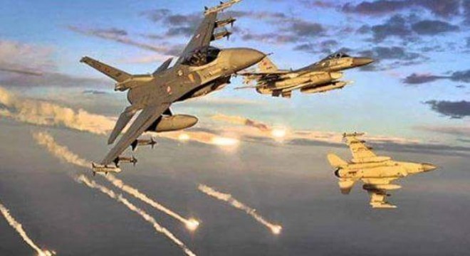 Irak’ın kuzeyine hava harekatı: 14 hedef imha edildi