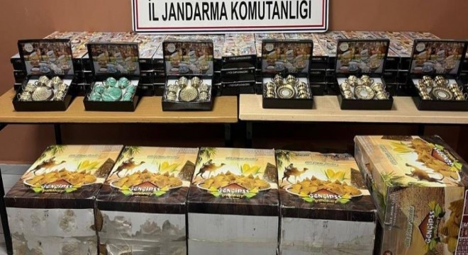 Jandarmadan gümrük kaçakçılığı operasyonu