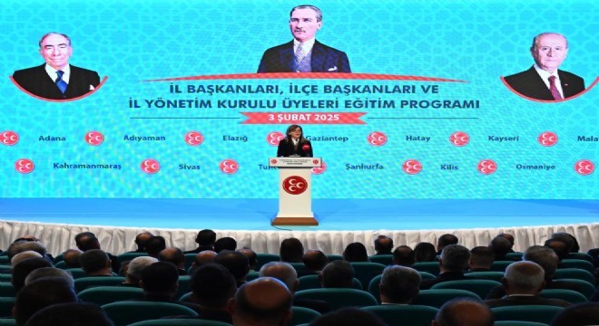 MHP den parti teşkilatlarına eğitim