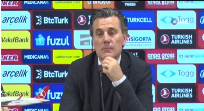Montella milli takımı değerlendirdi