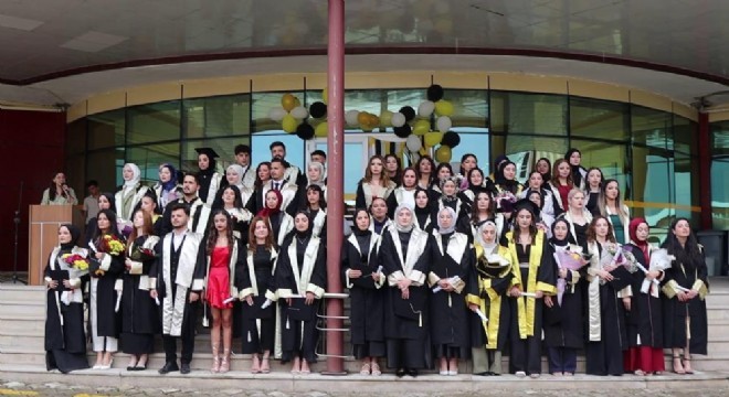 Oltu BSBF de mezuniyet coşkusu