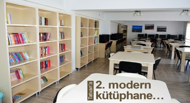 Tatvan daki 2. DAP Semt Kütüphanesi açıldı
