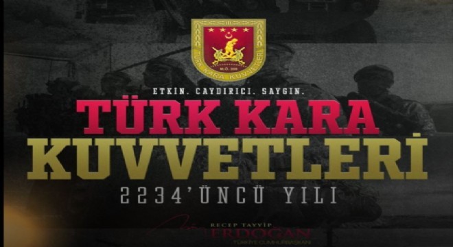 Türk Kara Kuvvetleri 2234 üncü gurur yılında