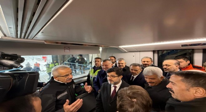 Türk mühendislerin ürünü ilk metro hattı