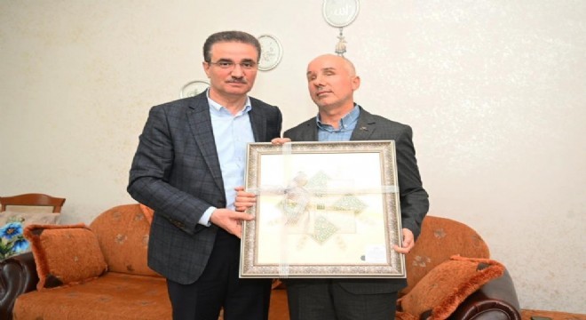 Vali Baruş'tan gazilere bayram ziyareti