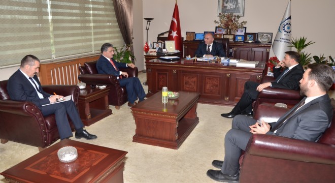 Yurdakul Erzurum ekonomisinin nabzını tuttu