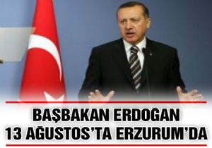 Başbakan Erzurum’a geliyor 