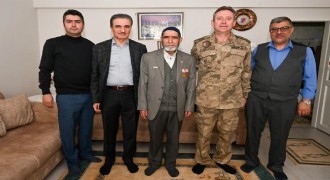 Baruş'tan gazilere vefa ziyareti