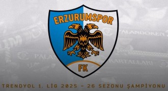 Cumhurbaşkanı Erdoğan Erzurumspor’u tebrik etti