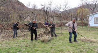 Erzurum köylerinde bahar seferberliği