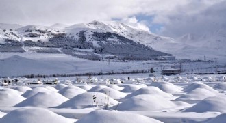 Erzurum’da bin 133 mahalle yolu ulaşıma kapandı