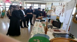 Hınıs HEM'den yıl sonu sergisi