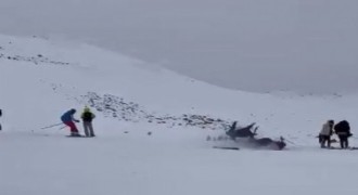 Kayak merkezinde kaza: 6 yaralı