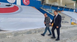 Kazımkarabekir Stadyumu Süper Lige hazırlanıyor