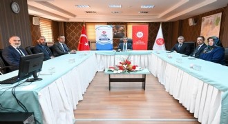 Müftülükten Vali Baruş'a birifing