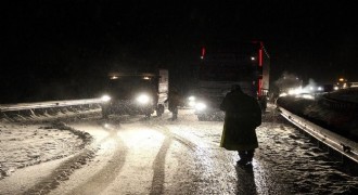 Sakaltutan ve Ahmediye’de kar ulaşımı zorlaştırdı