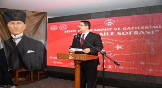 Şehit yakınları ve gaziler Ramazan sofrasında buluştu