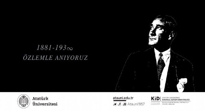 Çomaklı: Atatürk’ü saygı, minnet ve rahmetle anıyoruz
