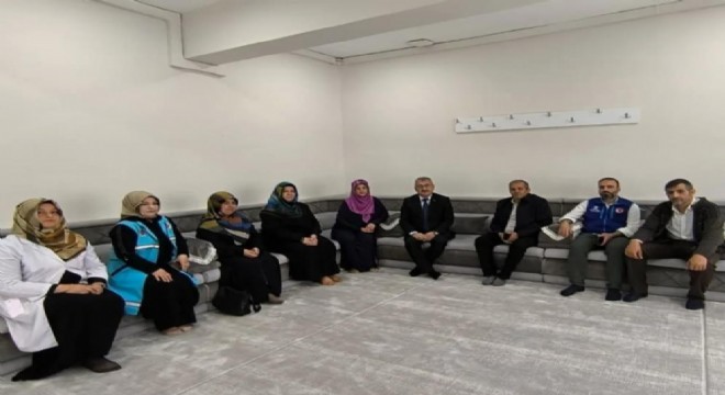 Öğrenciler istedi, okul mescidi yenilendi
