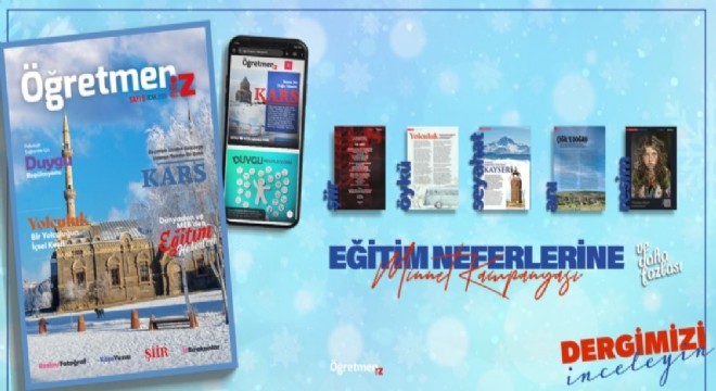 ÖğretmenİZ Dergisinin 5. sayısı yayımlandı