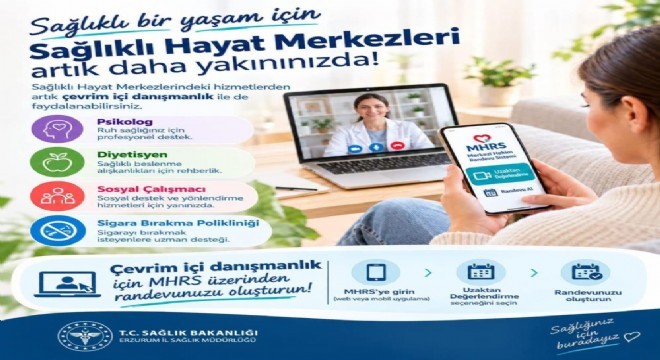 İl Sağlık tan çevrim içi danışmanlık hizmeti